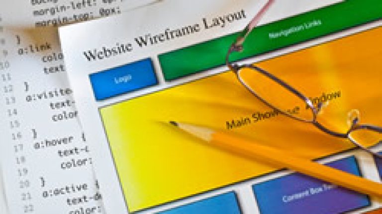 Website Wireframe Layout