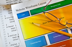 Website Wireframe Layout