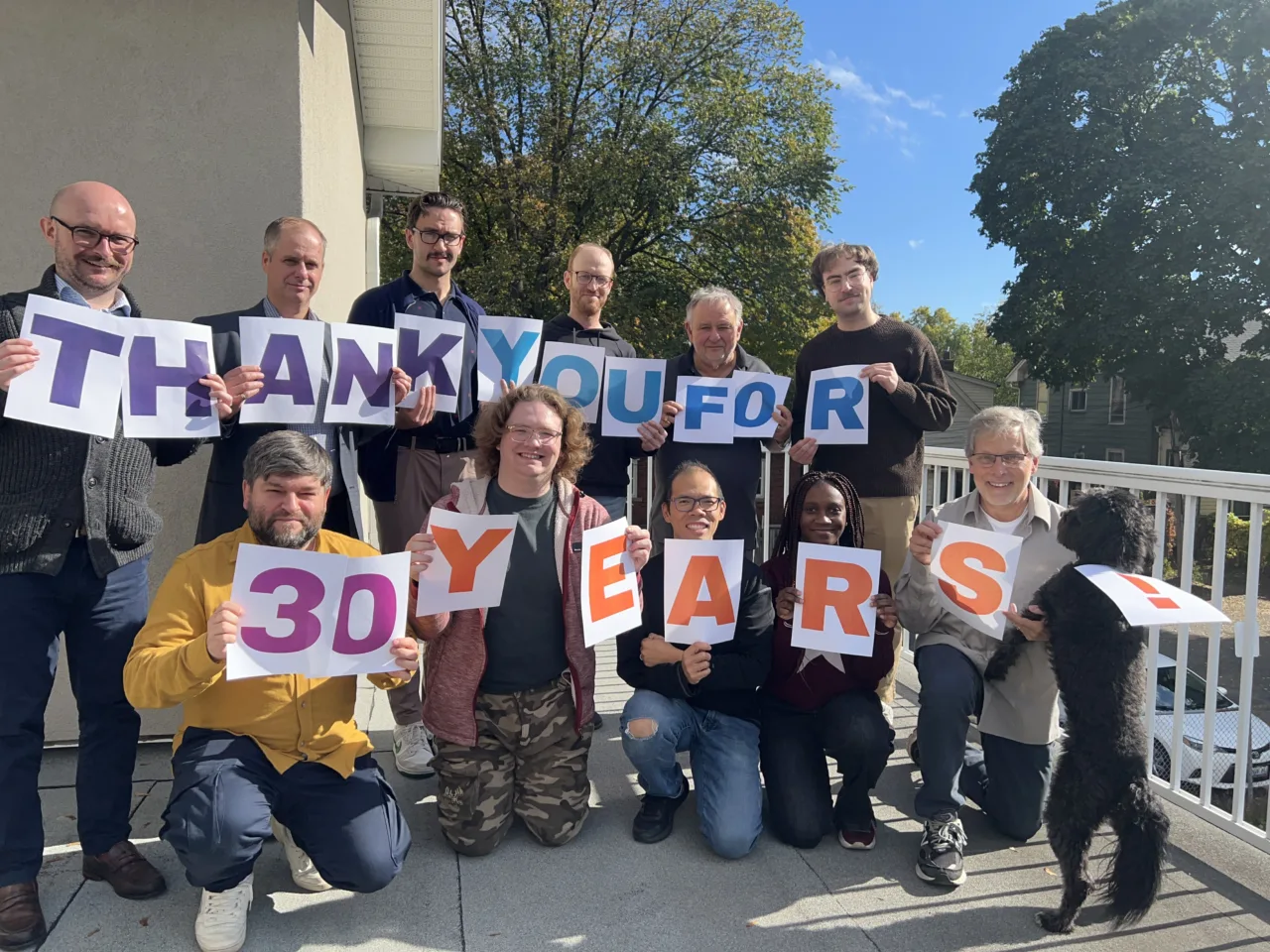 Thank you for 30 years