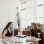 Two business women sitting around a table