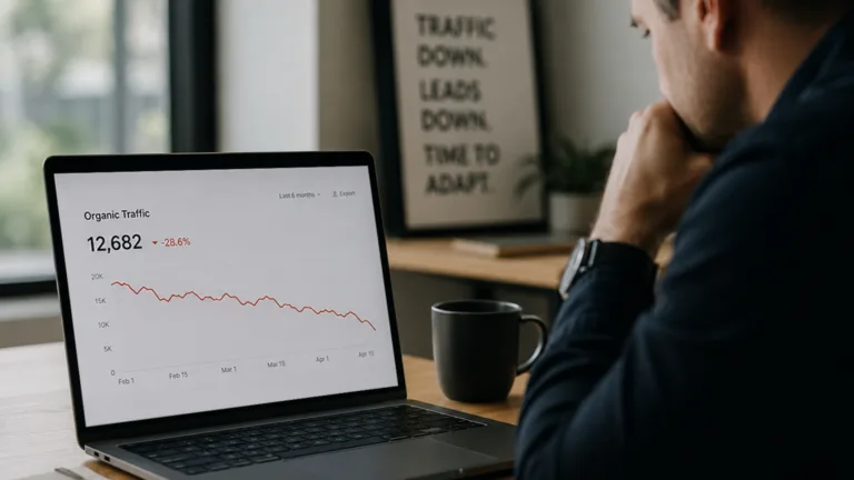 Decreasing website traffic