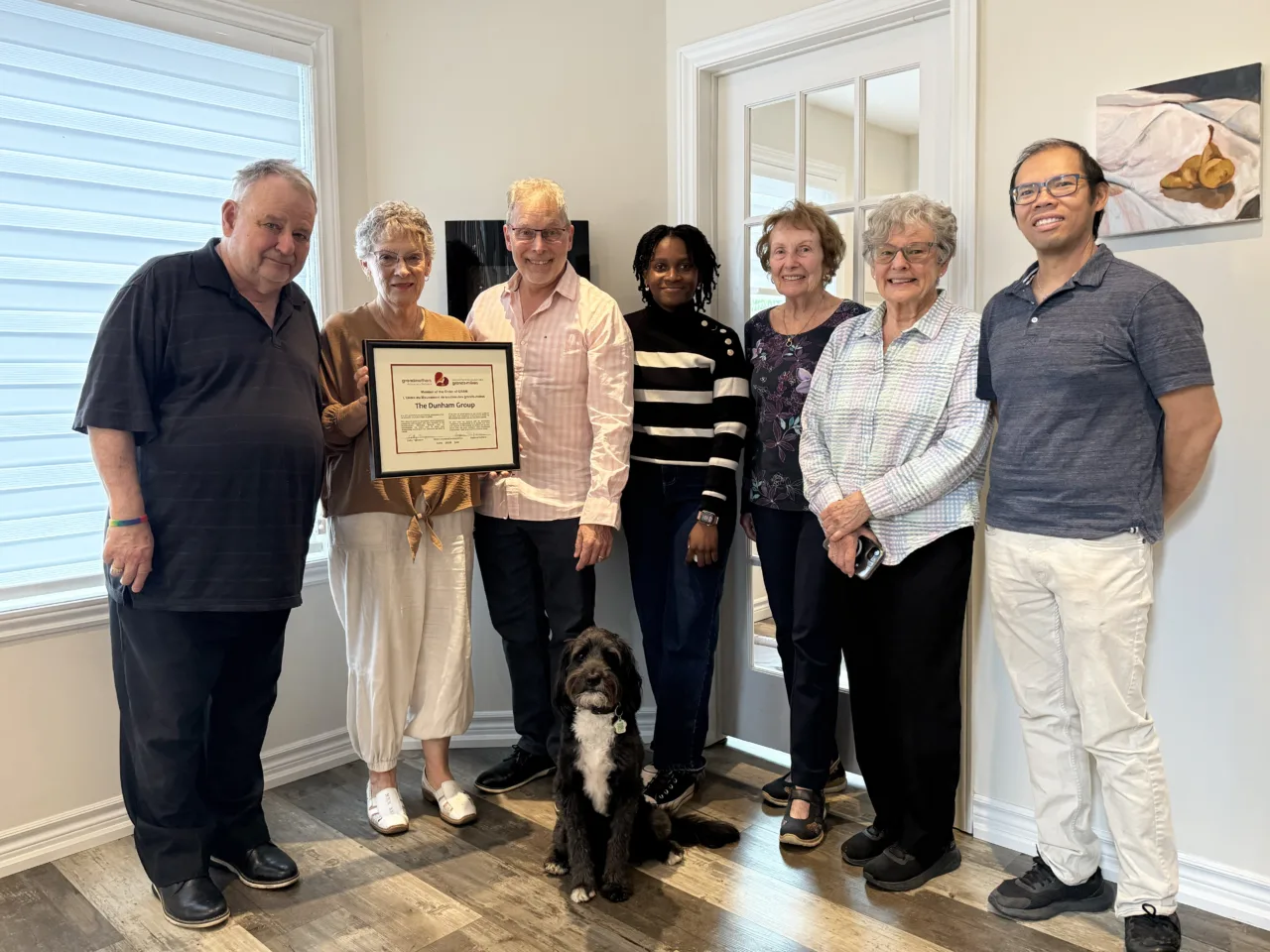 The Dunham Group receies the Order of GRAN award