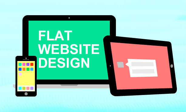 Flat Website Design