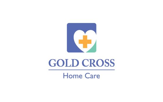 Gold Cross Home Care Logo Design