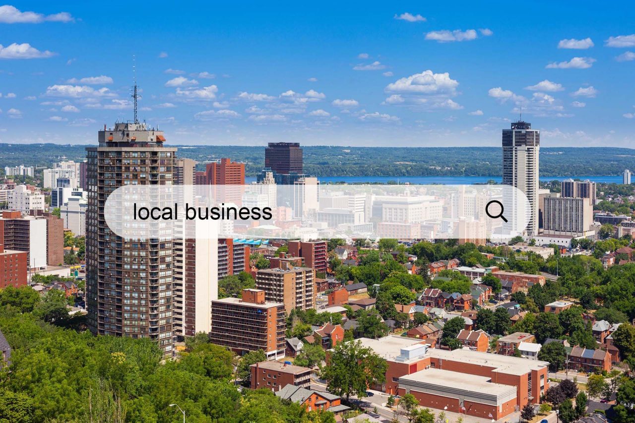 Local business search in Hamilton, Ontario