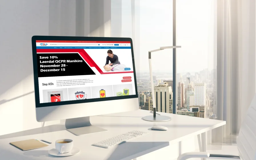 ADE4Life home page mockup