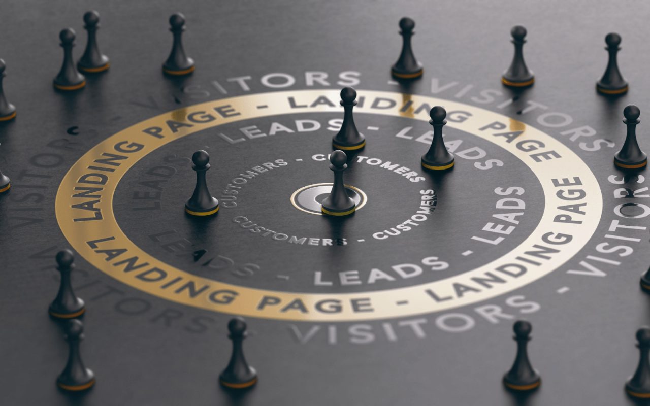 Convert landing page leads into new customers