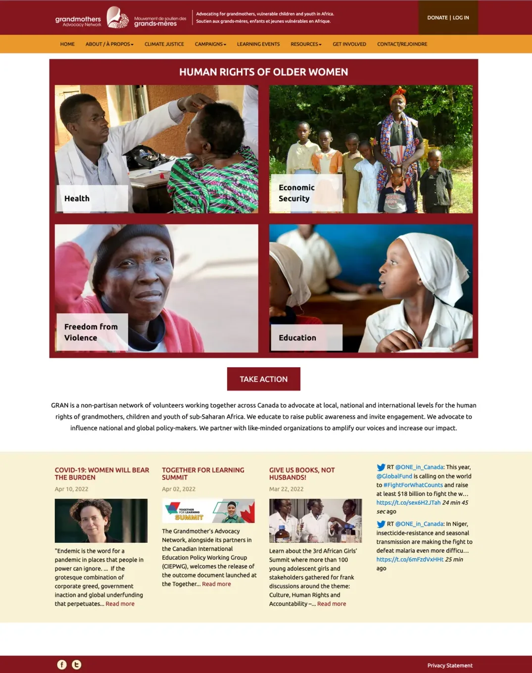 GRAN - old home page