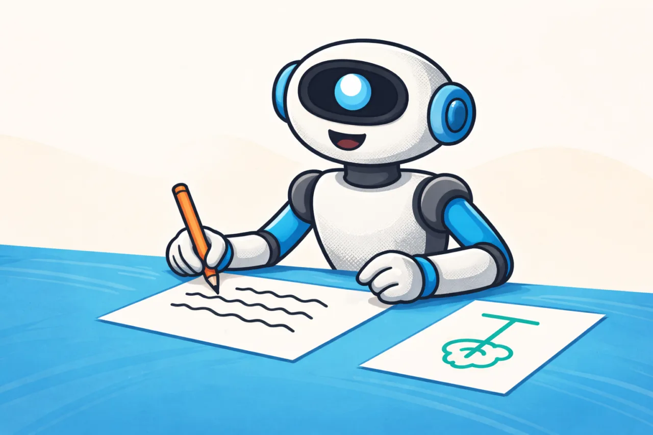 Robot writing and drawing