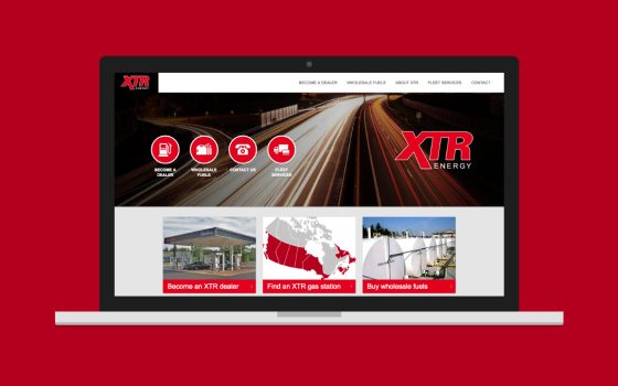 XTR Energy Website Design